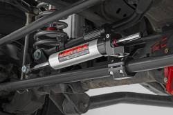 Rough Country - ROUGH COUNTRY JEEP VERTEX PASS-THROUGH STEERING STABILIZER (07-18 WRANGLER JK) - Image 2