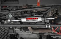 Rough Country - ROUGH COUNTRY JEEP VERTEX PASS-THROUGH STEERING STABILIZER (07-18 WRANGLER JK) - Image 4