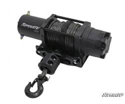 SuperATV 6000 Lb. Black Ops UTV/ATV Synthetic Rope Winch