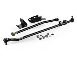 TeraFlex JK: HD Forged Drag Link Flip Kit w/ Front Track Bar Drop Bracket & Frame Brace Kit