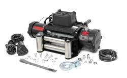 Rough Country - 9500LB PRO SERIES ELECTRIC WINCH | STEEL CABLE - Image 1