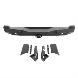 Smittybilt - XRC Rear Bumper W/Hitch 84-01 Cherokee XJ Black Textured Smittybilt - Image 1