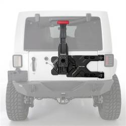 Smittybilt - Smittybilt Pivot HD Oversize Tire Carrier for 07-18 Jeep Wrangler JK | 2843 - Image 1