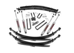 DODGE - 1970-1993 Dodge Ramcharger, Trailduster - Rough Country - ROUGH COUNTRY 4 INCH LIFT KIT REAR SPRINGS | DODGE/PLYMOUTH RAMCHARGER/TRAILDUSTER (1974)