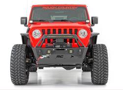 Rough Country - ROUGH COUNTRY FRONT BUMPER | STUBBY | TRAIL | JEEP GLADIATOR JT/WRANGLER JK & JL - Image 2
