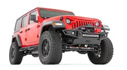 Rough Country - ROUGH COUNTRY FRONT WINCH BUMPER | TUBULAR | SKID PLATE | JEEP GLADIATOR JT/WRANGLER JK & JL - Image 5