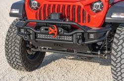 Rough Country - ROUGH COUNTRY FRONT WINCH BUMPER | TUBULAR | SKID PLATE | JEEP GLADIATOR JT/WRANGLER JK & JL - Image 6