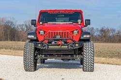 Rough Country - ROUGH COUNTRY FRONT WINCH BUMPER | TUBULAR | SKID PLATE | JEEP GLADIATOR JT/WRANGLER JK & JL - Image 7