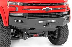 Rough Country - ROUGH COUNTRY HIGH CLEARANCE FRONT BUMPER | LED LIGHTS & SKID PLATE | CHEVY SILVERADO 1500 (19-22) - Image 2