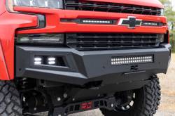 Rough Country - ROUGH COUNTRY HIGH CLEARANCE FRONT BUMPER | LED LIGHTS & SKID PLATE | CHEVY SILVERADO 1500 (19-22) - Image 6
