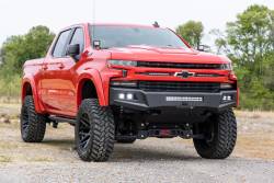 Rough Country - ROUGH COUNTRY HIGH CLEARANCE FRONT BUMPER | LED LIGHTS & SKID PLATE | CHEVY SILVERADO 1500 (19-22) - Image 10