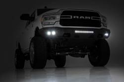 Rough Country - ROUGH COUNTRY FRONT HIGH CLEARANCE LED BUMPER | RAM 2500 (2019-2022) - Image 5