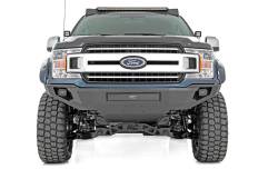 Rough Country - ROUGH COUNTRY FRONT BUMPER | HIGH CLEARANCE | SKID PLATE | FORD F-150 (18-20) - Image 3