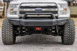 Rough Country - ROUGH COUNTRY MODULAR BUMPER W/SKIDPLATE | FRONT | FORD F-150 2WD/4WD (2015-2017) - Image 9