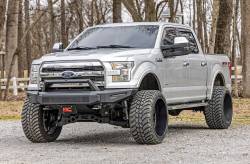 Rough Country - ROUGH COUNTRY MODULAR BUMPER W/SKIDPLATE | FRONT | FORD F-150 2WD/4WD (2015-2017) - Image 8