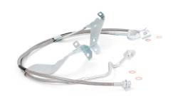 Rough Country - Brake Accessories - Rough Country - ROUGH COUNTRY BRAKE LINES | STAINLESS | FR | 4-6 INCH LIFT | FORD SUPER DUTY (08-16)