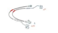 ROUGH COUNTRY BRAKE LINES | STAINLESS | FR | 4-6" LIFT | FORD BRONCO/F-150 (80-96)