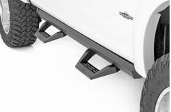 ROUGH COUNTRY SRX2 ADJ ALUMINUM STEP | CREW CAB | RAM 1500 2WD/4WD (2019-2022)