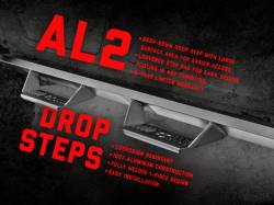 Rough Country - ROUGH COUNTRY AL2 DROP STEPS | JEEP GLADIATOR JT 4WD (2020-2022) - Image 3