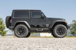 Rough Country - ROUGH COUNTRY CONTOURED DROP STEPS | 2 DOOR | JEEP WRANGLER JL 4WD (2018-2022) - Image 9