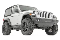 Rough Country - ROUGH COUNTRY DS2 DROP STEPS | 2 DOOR | JEEP WRANGLER JL 4WD (2018-2022) - Image 1