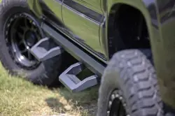 Rough Country - ROUGH COUNTRY SR2 ADJUSTABLE ALUMINUM STEPS | DOUBLE CAB | TOYOTA TACOMA (05-22) - Image 4