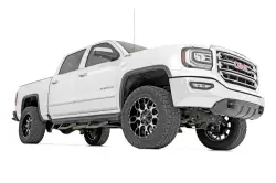 ROUGH COUNTRY SRX2 ADJ ALUMINUM STEP | CREW CAB | CHEVY/GMC 1500/2500HD/3500HD (07-18)