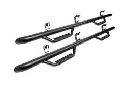 ROUGH COUNTRY DODGE CAB LENGTH NERF STEPS (10-18 RAM 2500/3500 CREW CAB)