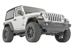 Rough Country - ROUGH COUNTRY NERF STEPS FULL LENGTH | 2 DOOR | JEEP WRANGLER JL 4WD (18-22) - Image 2