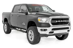 Rough Country - ROUGH COUNTRY OVAL NERF STEP CREW CAB | BLACK | RAM 1500 2WD/4WD (2019-2022) - Image 3