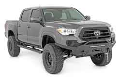 Rough Country - ROUGH COUNTRY OVAL NERF STEP DOUBLE CAB | BLACK | TOYOTA TACOMA 2WD/4WD (05-22) - Image 2