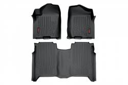 ROUGH COUNTRY FLOOR MATS FR & RR | CREW CAB | NISSAN TITAN 2WD/4WD (2004-2015)