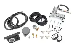 ROUGH COUNTRY ONBOARD AIR BAG COMPRESSOR KIT W/GAUGE