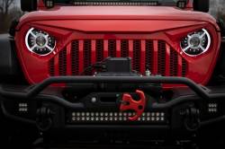 Rough Country - ROUGH COUNTRY HEADLIGHTS DRL HALO LED | 9" | JEEP GLADIATOR JT (20-22)/WRANGLER JL (18-22) - Image 2
