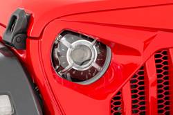 Rough Country - ROUGH COUNTRY HEADLIGHTS DRL HALO LED | 9" | JEEP GLADIATOR JT (20-22)/WRANGLER JL (18-22) - Image 7