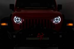 Rough Country - ROUGH COUNTRY HEADLIGHTS DRL HALO LED | 9" | JEEP GLADIATOR JT (20-22)/WRANGLER JL (18-22) - Image 11