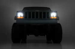 Rough Country - ROUGH COUNTRY HEADLIGHTS RECTANGLE | 5"X7" | JEEP CHEROKEE XJ (84-01)/WRANGLER YJ (87-95) - Image 9