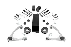 CHEVY / GMC - 2007-17 Chevy / GMC 1/2 Ton Pickup & SUV - Rough Country - ROUGH COUNTRY 3.5 INCH LIFT KIT MAG-RIDE | ALU/CAST STEEL | GMC SIERRA 1500 DENALI (14-16)