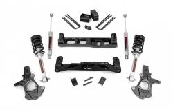 Rough Country - ROUGH COUNTRY 5 INCH LIFT KIT CHEVY/GMC 1500 2WD (14-17) - Image 2