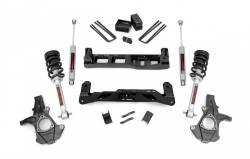 Rough Country - ROUGH COUNTRY 5 INCH LIFT KIT CHEVY/GMC 1500 2WD (14-17) - Image 2