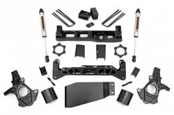 Rough Country - ROUGH COUNTRY 5 INCH LIFT KIT CHEVY SILVERADO & GMC SIERRA 1500 4WD (2007-2013) - Image 2