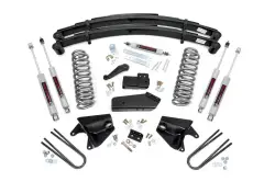 1980-1996 Ford Bronco - Rough Country - Rough Country - ROUGH COUNTRY 4 INCH LIFT KIT REAR SPRINGS | FORD BRONCO 4WD (1980-1996)