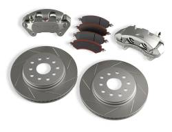 Brakes & Accessories - Jeep Wrangler JK 07-Present - TeraFlex - TeraFlex Big Brake KIT Jeep Wrangler JK Front Complete with Big Calipers and 13.3" SLOTTED Rotors