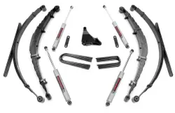 FORD - 1999-04 Ford F250, F350 Super Duty - Rough Country - ROUGH COUNTRY 4 INCH LIFT KIT FORD SUPER DUTY 4WD (1999-2004)