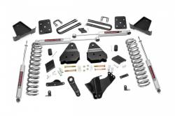 2005-16 Ford F250, F350 Super Duty - Rough Country - Rough Country - ROUGH COUNTRY 4.5 INCH LIFT KIT DIESEL | FORD SUPER DUTY 4WD (2015-2016)