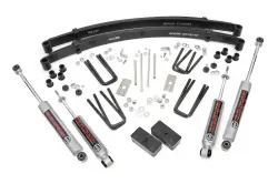 TOYOTA - Toyota Pickup 79-94 - Rough Country - ROUGH COUNTRY 4 INCH LIFT KIT REAR BLOCKS | TOYOTA TRUCK 4WD (1984-1985)