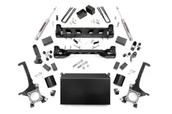 2000-22 Toyota Tundra - Rough Country - Rough Country - ROUGH COUNTRY 4 INCH LIFT KIT TOYOTA TUNDRA 2WD/4WD (2016-2021)