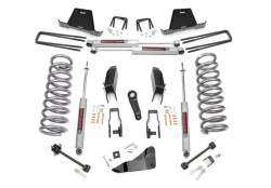 2003-08 Dodge 3/4 Ton Pickup - Rough Country - Rough Country - ROUGH COUNTRY 5 INCH LIFT KIT DODGE 2500 MEGA CAB 4WD (2008)