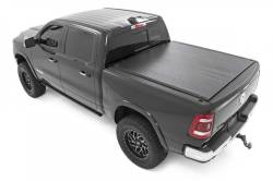 Rough Country - ROUGH COUNTRY SOFT ROLL UP BED COVER 5'7" BED | NO RAMBOX | RAM 1500 (19-22)/1500 TRX (21-22) - Image 1