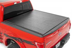 Rough Country - ROUGH COUNTRY SOFT ROLL UP BED COVER 6'10" BED | FORD SUPER DUTY 2WD/4WD (17-22) - Image 1